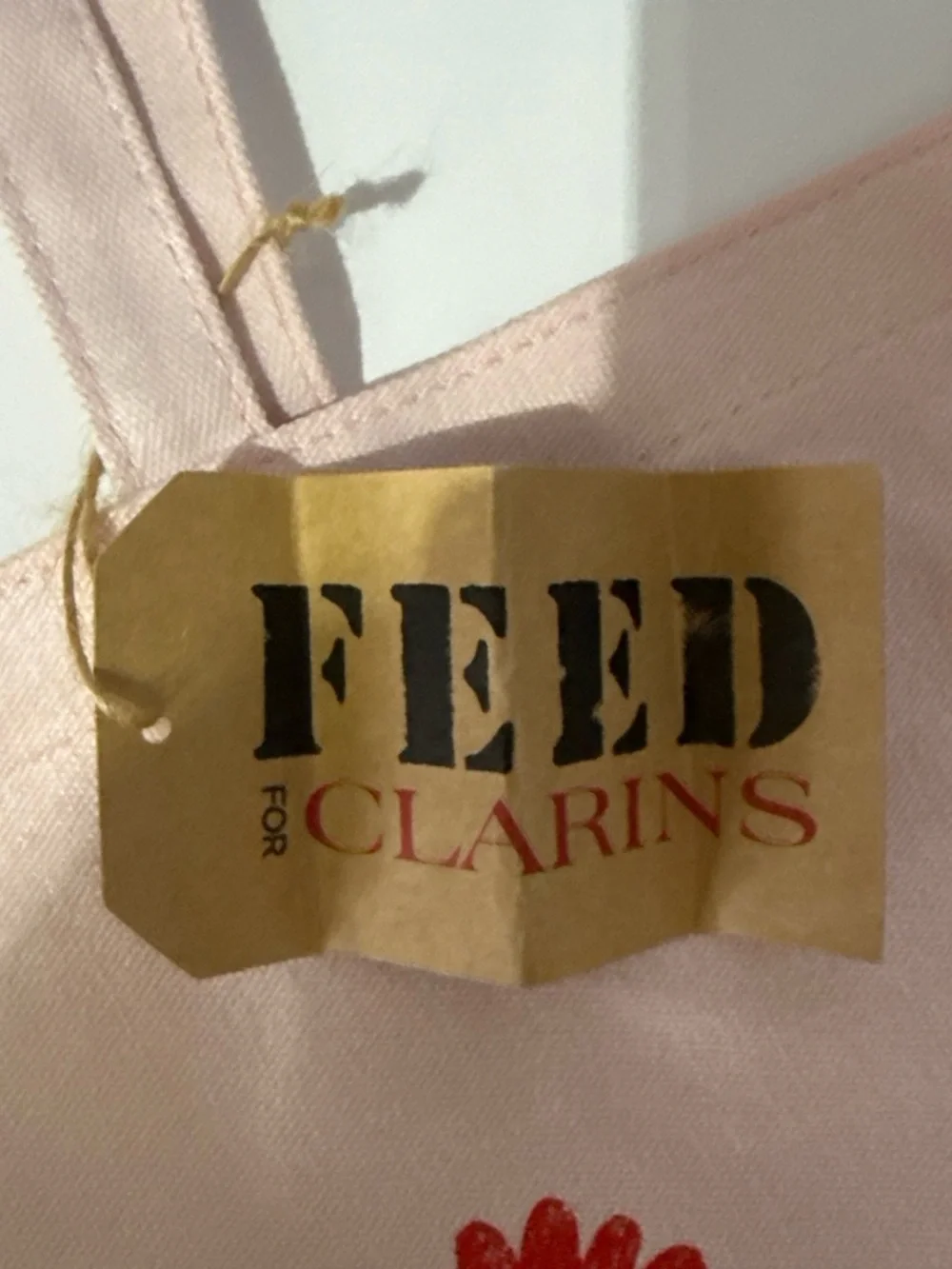 FEED Pink Floral Tote Bag